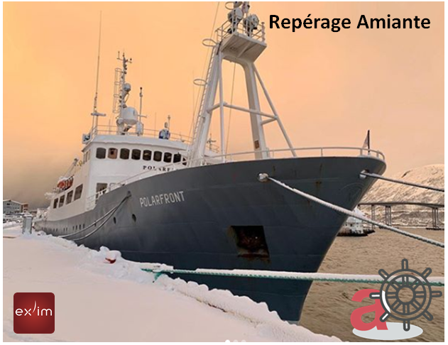 Repérage Amiante à bord d'un navire (DTA) sous accréditation Cofrac